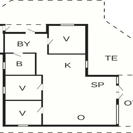 Semesterbostad 6 Person In Ansager-by Traum