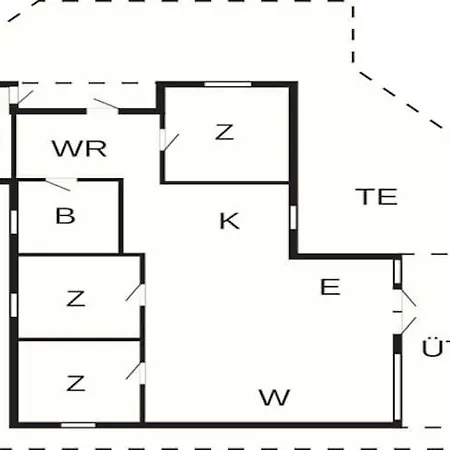 Semesterbostad 6 Person In Ansager-by Traum