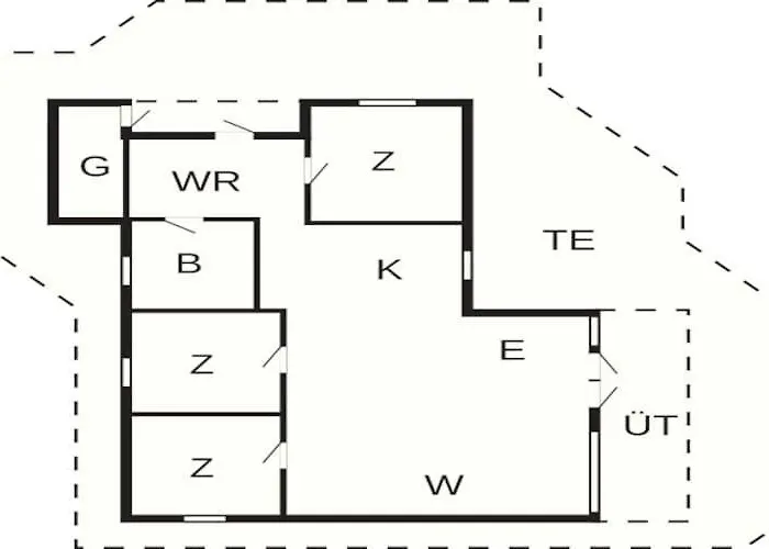 Σπίτι διακοπών 6 Person In Ansager-by Traum